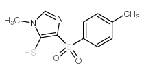 1-甲基-4-甲苯磺酰咪唑-5-硫醇结构式
