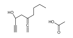 acetic acid,(3S)-5-ethenylidenenon-1-yn-3-ol Structure