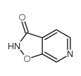 异噁唑并[5,4-c]吡啶-3-醇结构式