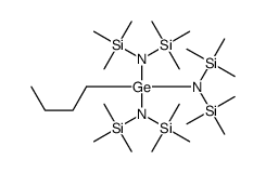 1-tris[bis(trimethylsilyl)amino]germylbutane Structure