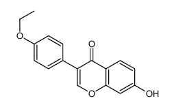 3-(4-ethoxyphenyl)-7-hydroxychromen-4-one Structure