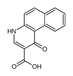 Benzo[f]quinoline-2-carboxylic acid, 1-hydroxy- (5CI)结构式