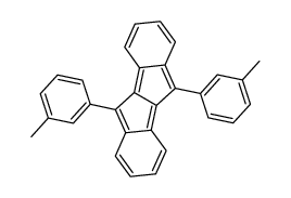 5,10-di-m-tolyl-indeno[2,1-a]indene结构式