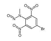 4-bromo-N-methyl-2,6-dinitro-N-nitroso-aniline Structure