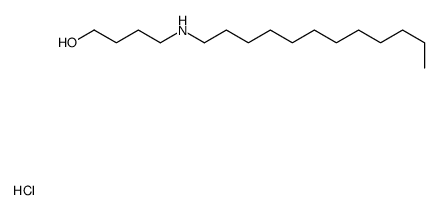 4-(dodecylamino)butan-1-ol,hydrochloride结构式