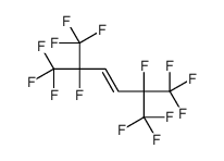 1,1,1,2,5,6,6,6-octafluoro-2,5-bis(trifluoromethyl)hex-3-ene结构式