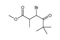 methyl 3-bromo-2,5,5-trimethyl-4-oxohexanoate Structure
