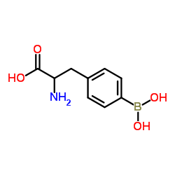 4-硼酸-苯丙氨酸结构式