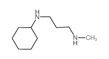 N1-环己基-N3-甲基-1,3-丙二胺结构式