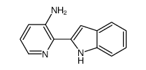 2-(1H-indol-2-yl)pyridin-3-amine结构式