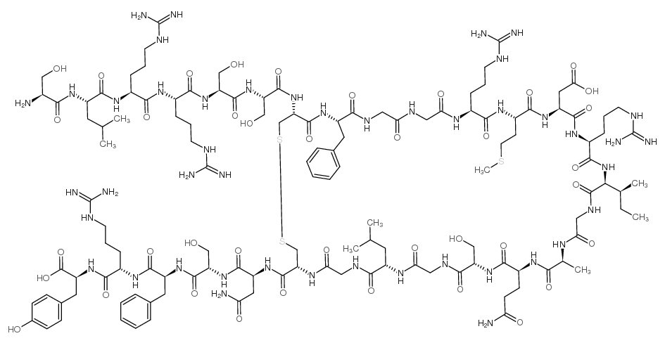 心房利尿钠肽-28结构式