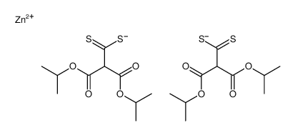 zinc,3-oxo-3-propan-2-yloxy-2-propan-2-yloxycarbonylpropanedithioate Structure