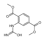 dimethyl 2-(carbamoylamino)benzene-1,4-dicarboxylate结构式