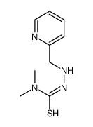 1,1-dimethyl-3-(pyridin-2-ylmethylamino)thiourea结构式