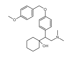 O-(4-methoxybenzyl)desvenlafaxine Structure