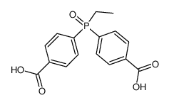 4,4'-ethylphosphonoyl-di-benzoic acid Structure