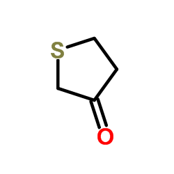 四氢噻吩-3-酮结构式