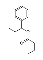 1-phenyl propyl butyrate结构式