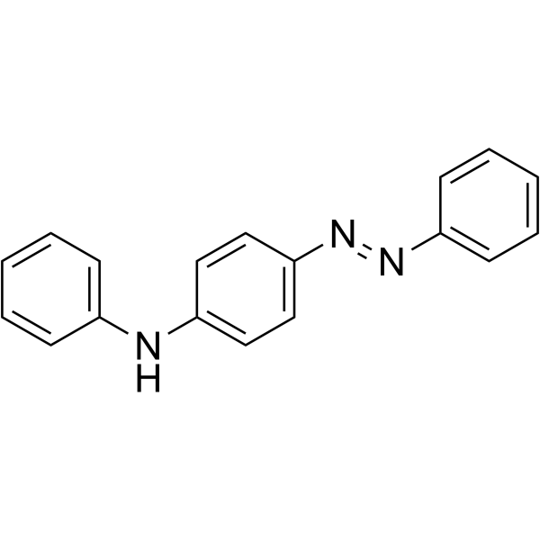 Benzenamine,N-phenyl-4-(2-phenyldiazenyl)- Structure