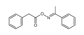 O-phenylacetyl acetophenone oxime Structure