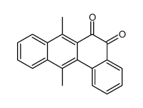 7,12-dimethylbenzo[a]anthracene-5,6-dione结构式