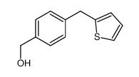 [4-(thiophen-2-ylmethyl)phenyl]methanol Structure