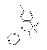 N-benzoyl-N-methyl-4-methylbenzenesulfonamide Structure