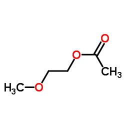 2-Methoxyethyl acetate Structure