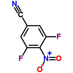 3,5-Difluoro-4-nitrobenzonitrile structure