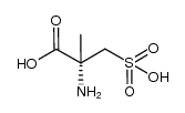 D(S)-2-methylcysteic acid结构式