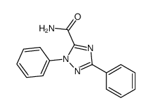2,5-diphenyl-1,2,4-triazole-3-carboxamide Structure