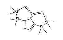 Octamethyltetrasila[2.2](2,5)thiophenophane Structure