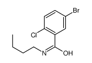 5-溴-2-氯苯甲酰胺丁酯结构式