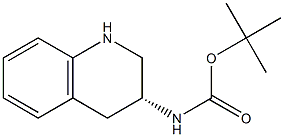 (R)-(1,2,3,4-Tetrahydro-quinolin-3-yl)-carbamic acid tert-butyl ester Structure