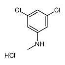 N-甲基-3,5-二氯苯胺盐酸盐结构式