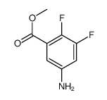methyl 5-amino-2,3-difluorobenzoate Structure