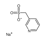 Sodium 3-pyridinylmethanesulfonate Structure