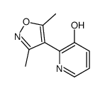 2-(3,5-dimethyl-1,2-oxazol-4-yl)pyridin-3-ol Structure