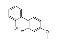 2-(2-fluoro-4-methoxyphenyl)phenol Structure
