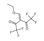 3-(Ethoxymethylene)-1,1,1,5,5,5-hexafluoro-2,4-pentanedione Structure