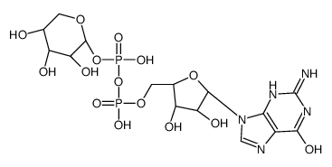 guanidine diphosphate-arabinopyranose structure