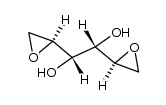 (1S,2S)-1,2-di((S)-oxiran-2-yl)ethane-1,2-diol Structure
