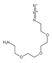 11-叠氮-3,6,9-三氧杂十一烷-1-胺结构式