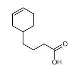 4-cyclohex-3-en-1-ylbutanoic acid结构式