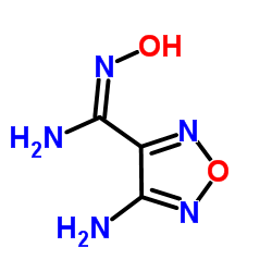 4-氨基-N'-羟基-1,2,5-噁二唑-3-甲脒结构式