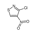 3-chloro-4-nitro-isothiazole Structure