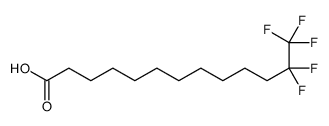 12,12,13,13,13-pentafluorotridecanoic acid Structure