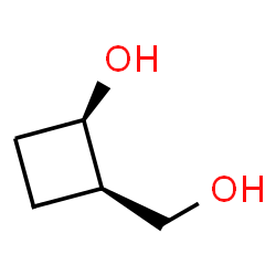 cis-2-(hydroxymethyl)cyclobutan-1-ol结构式