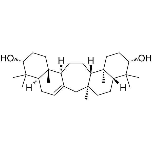 21-表千层塔烯二醇结构式