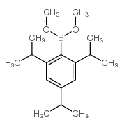 2,4,6-Triisopropylphenylboronic acid methyl ester Structure